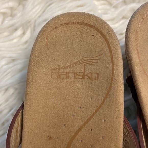 DANSKO Sandals size 38 US 7.5/8 good condition see all photos color brown - Picture 3 of 16